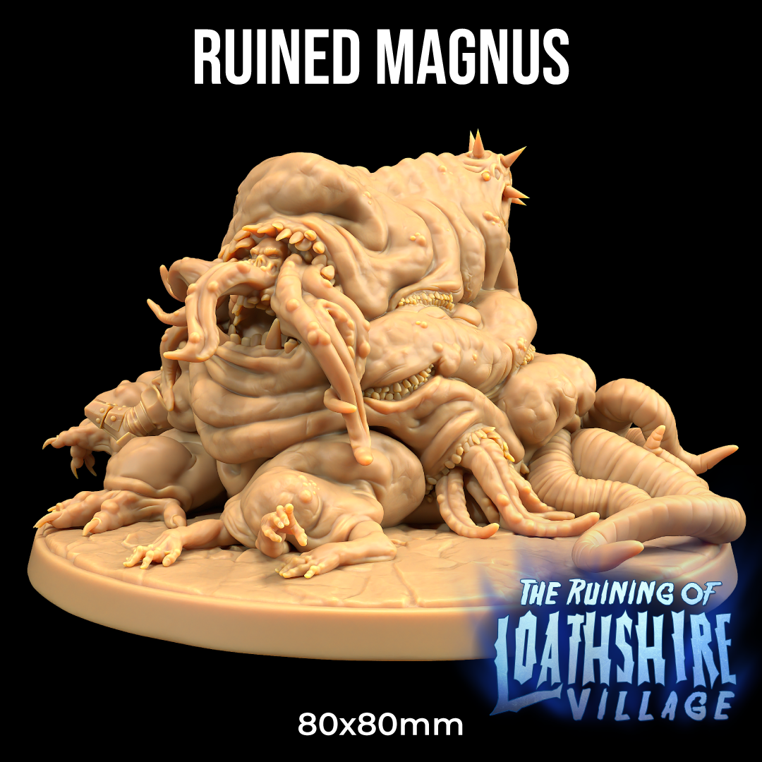 Ruined Magnus | PRESUPPORTED | The Ruining of Loathshire Village